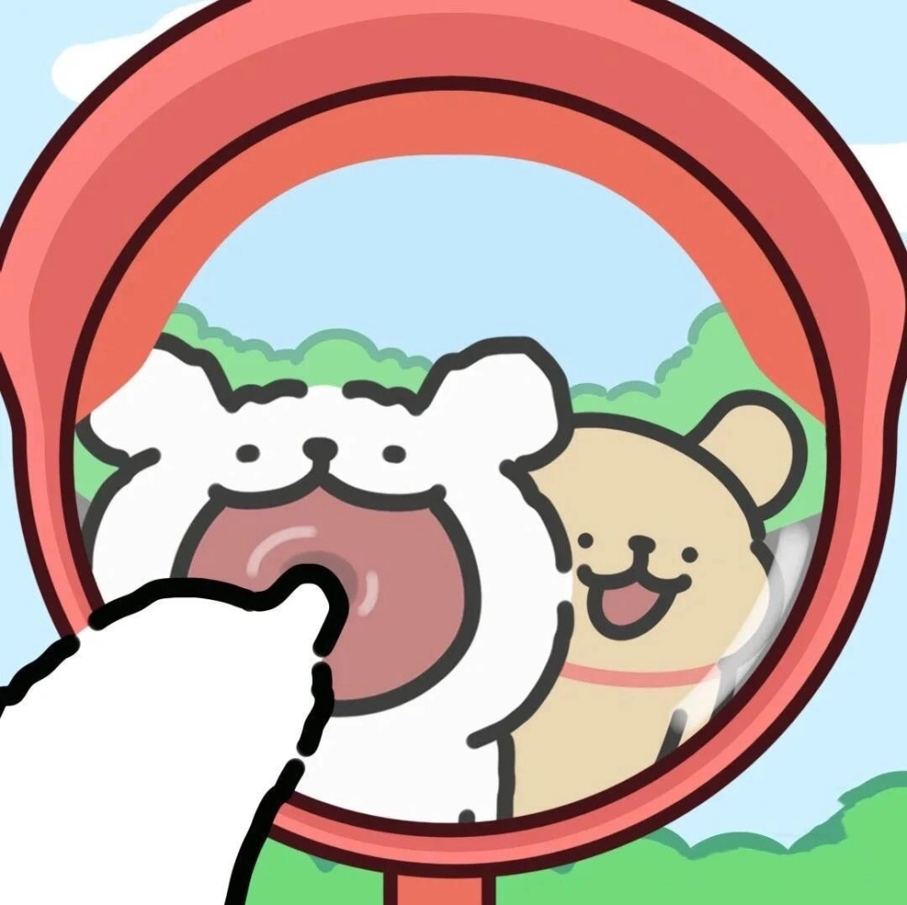 Anime dog wallpaper full of vibrant happy vibes