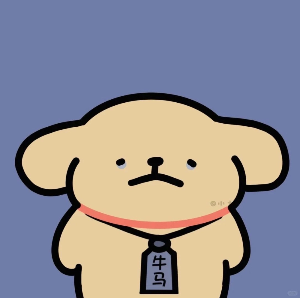 Chibi kawaii cute dog drawing with soft detail