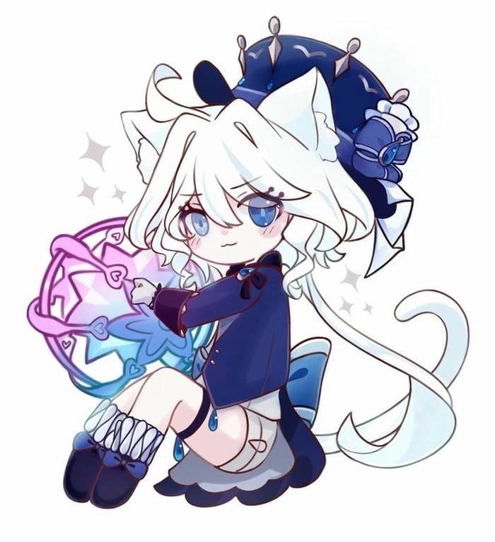 Furina Genshin chibi delights Fontaine fans