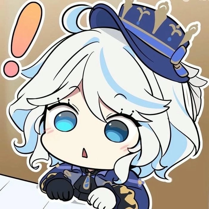 Furina chibi drawing captures cute details