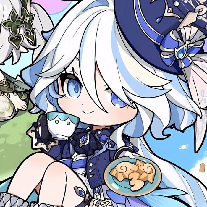 Chibi Furina wallpaper hd feels magical