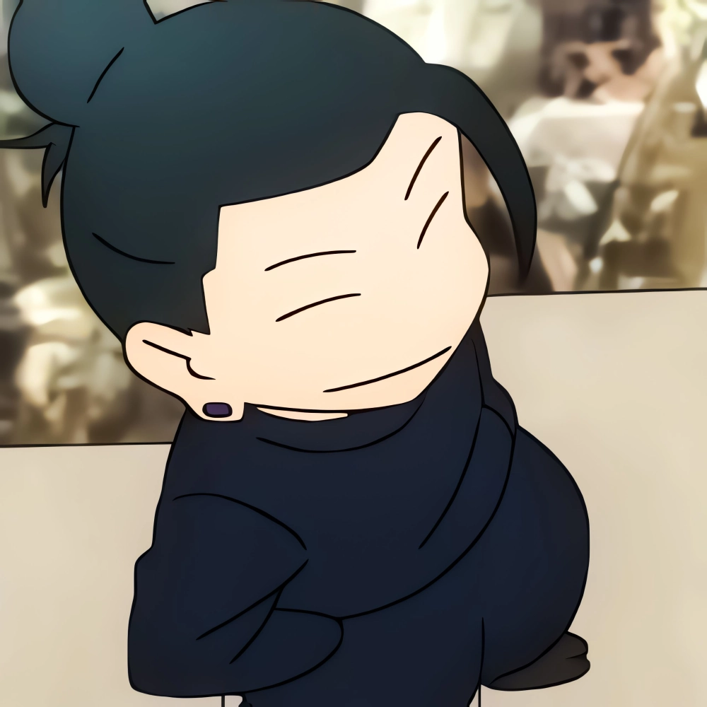 Kawaii Geto chibi charming and playful