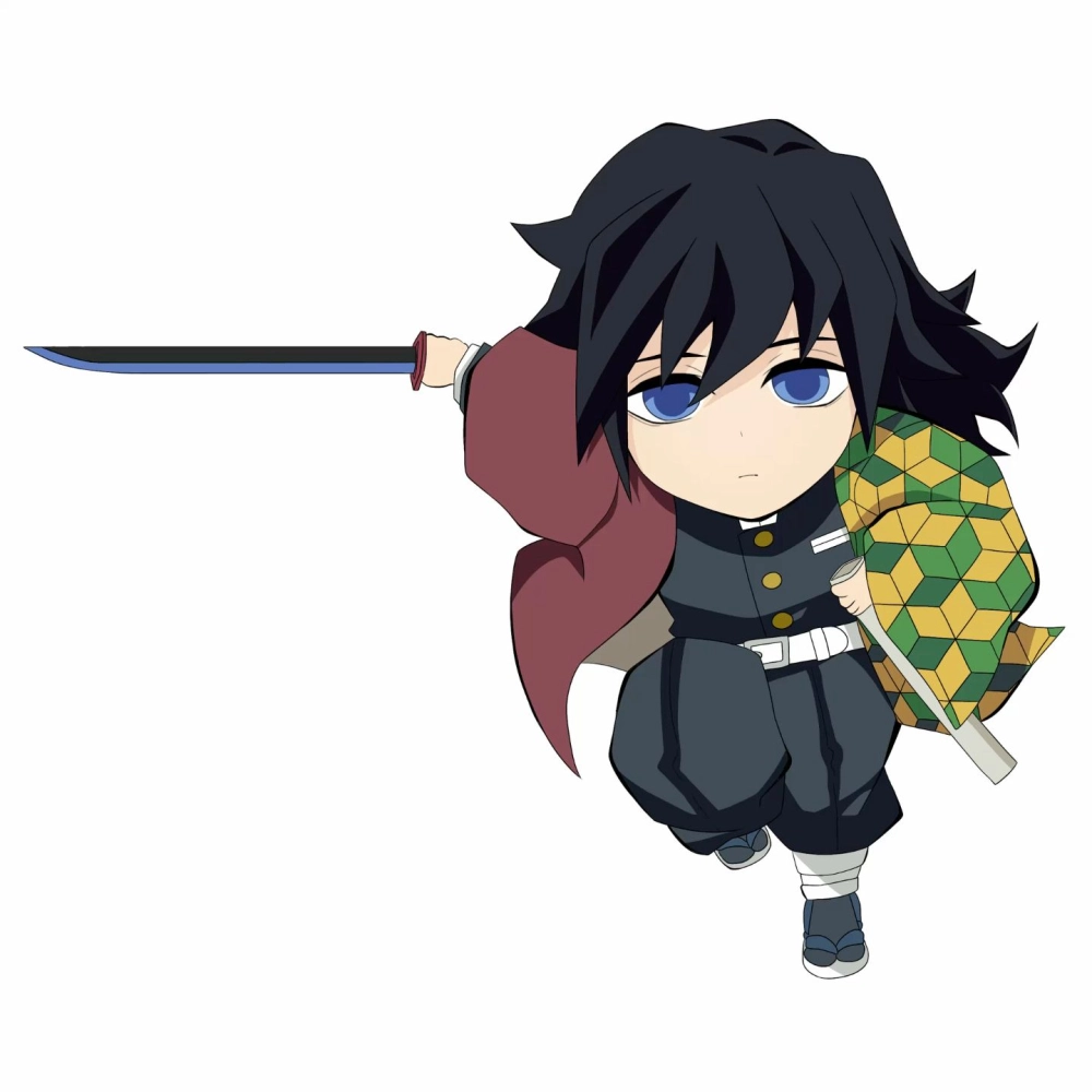 Chibi Giyu Tomioka full of gentle vibe