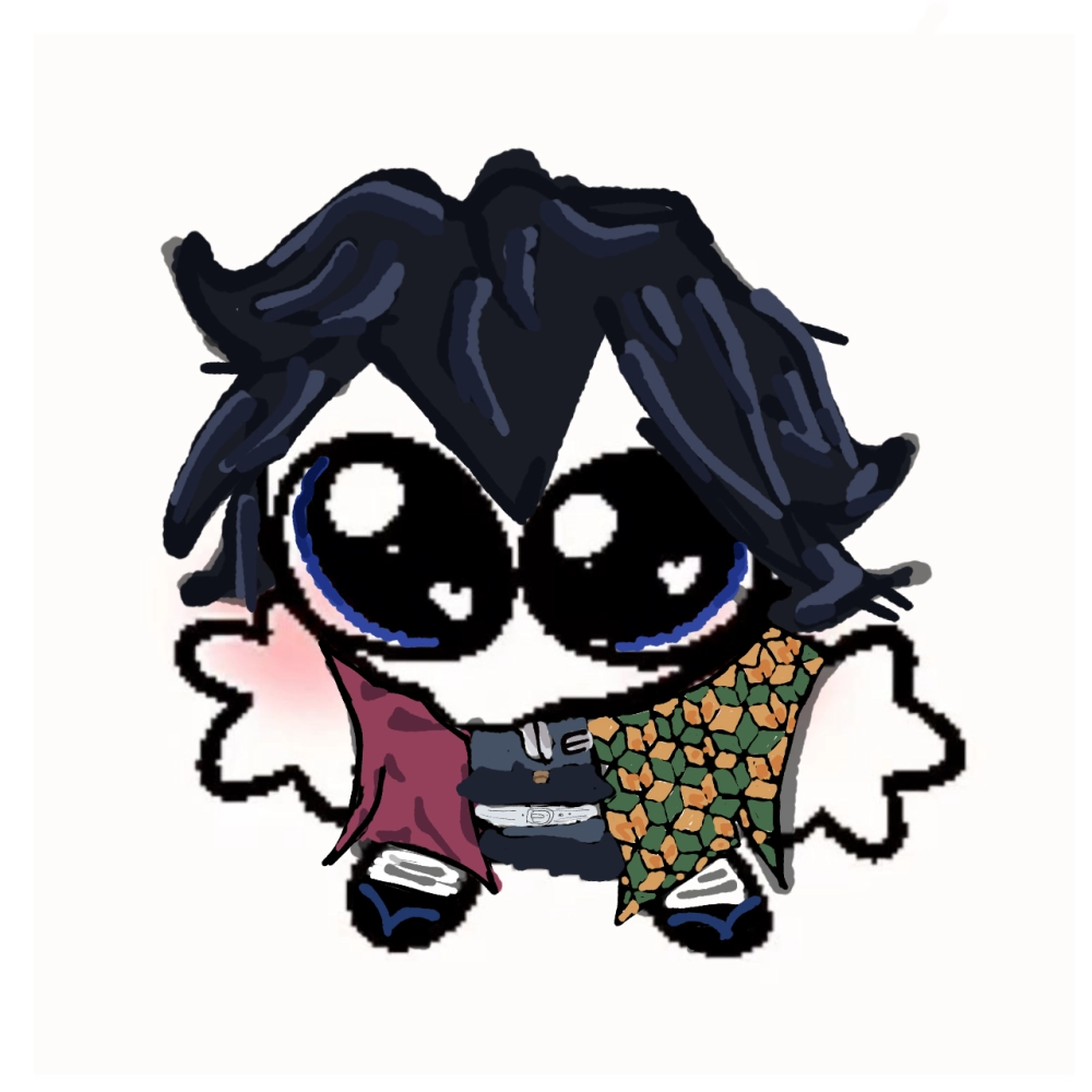 Giyu chibi plush soft and adorable