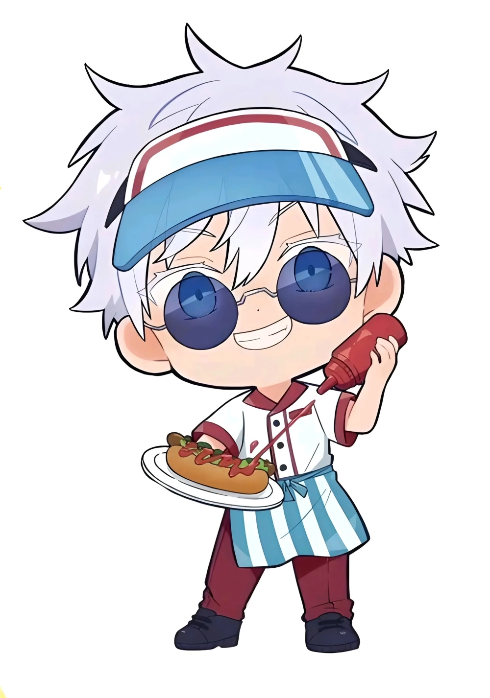 Chibi Gojo fanart creative and unique