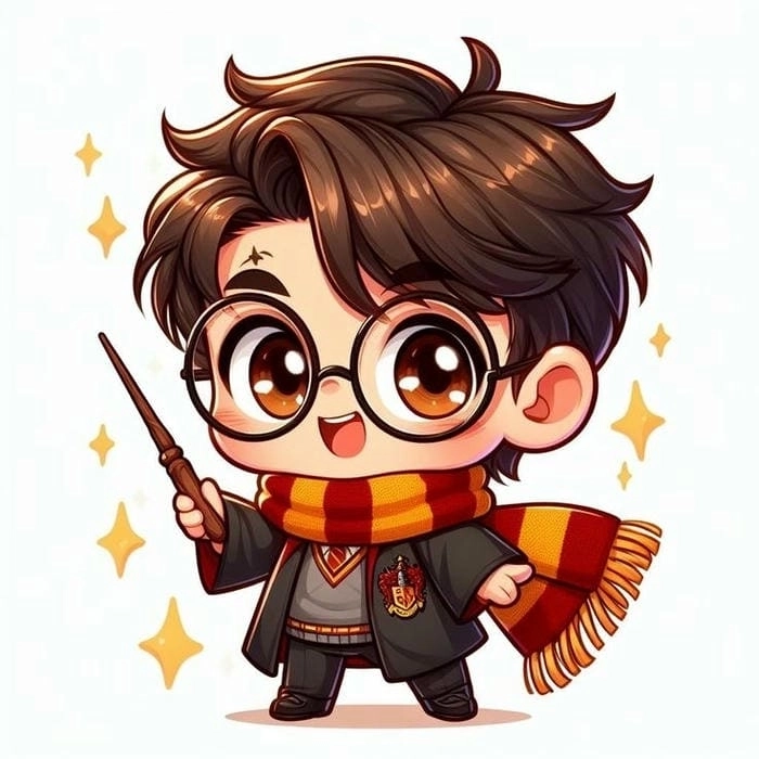 Harry Potter drawing captures enchanting style
