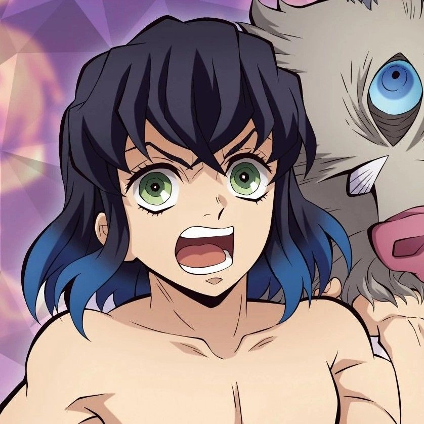 Chibi Inosuke showing wild adorable charm