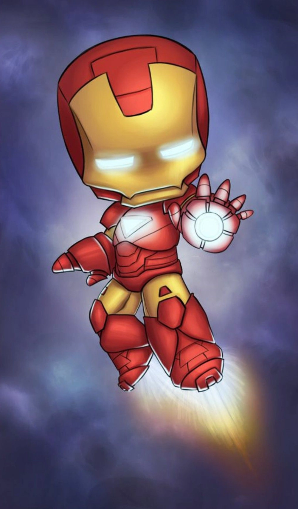 Chibi Iron Man Avengers shows tiny hero team