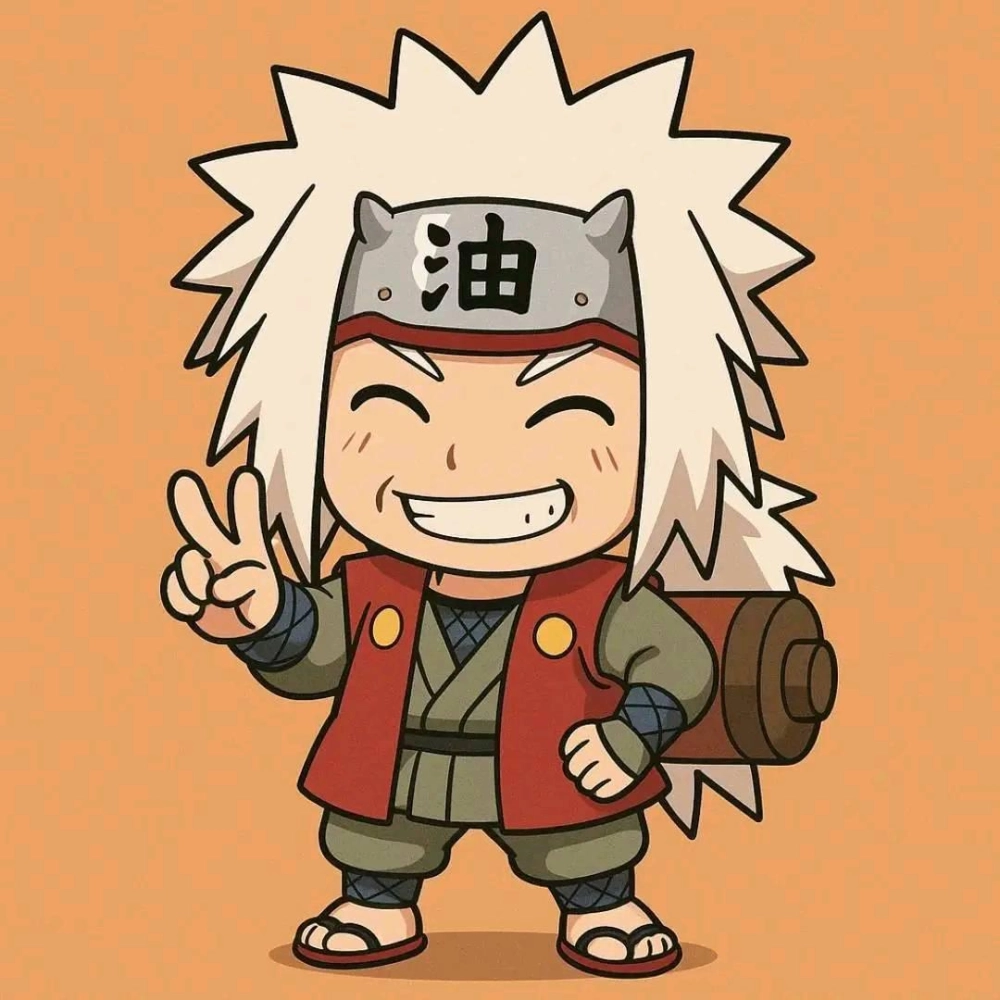 Chibi Jiraiya fanart sparks creative excitement