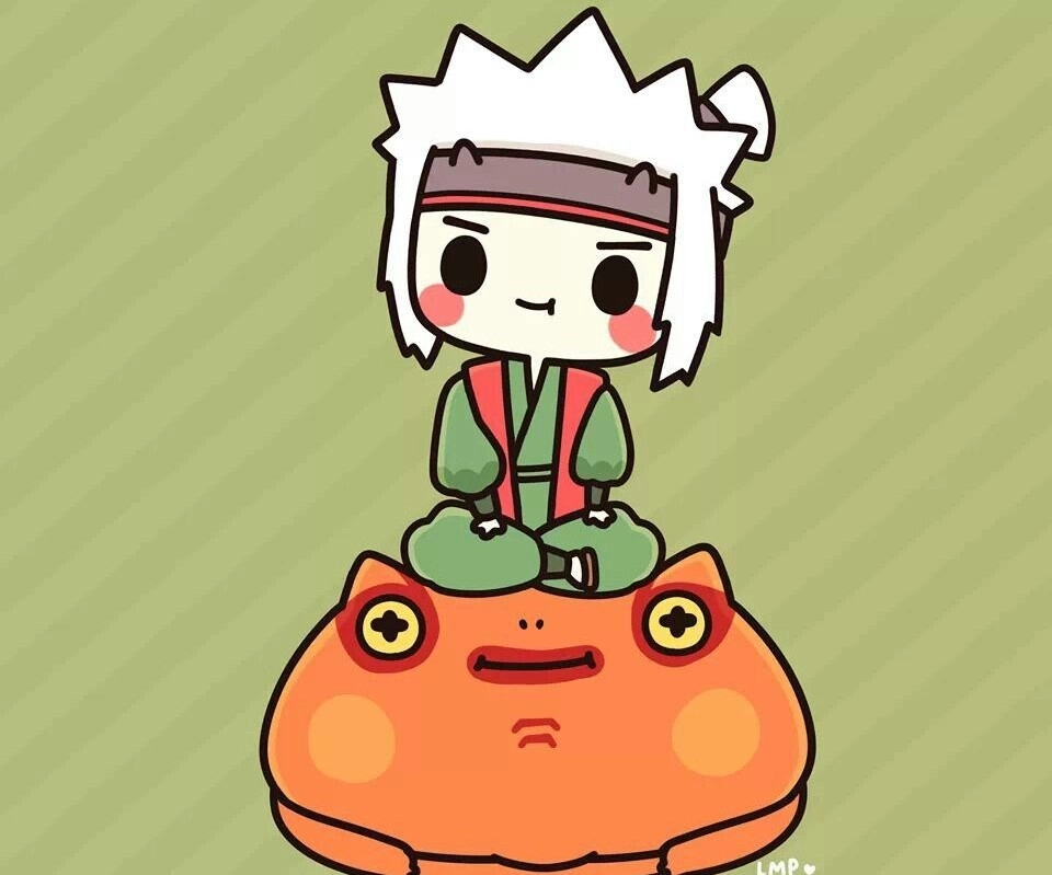 Jiraiya wallpaper brightens screens with fun vibes