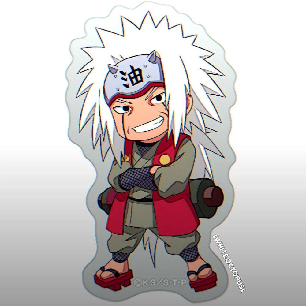 Jiraiya fanart spreads joyful tiny ninja charm