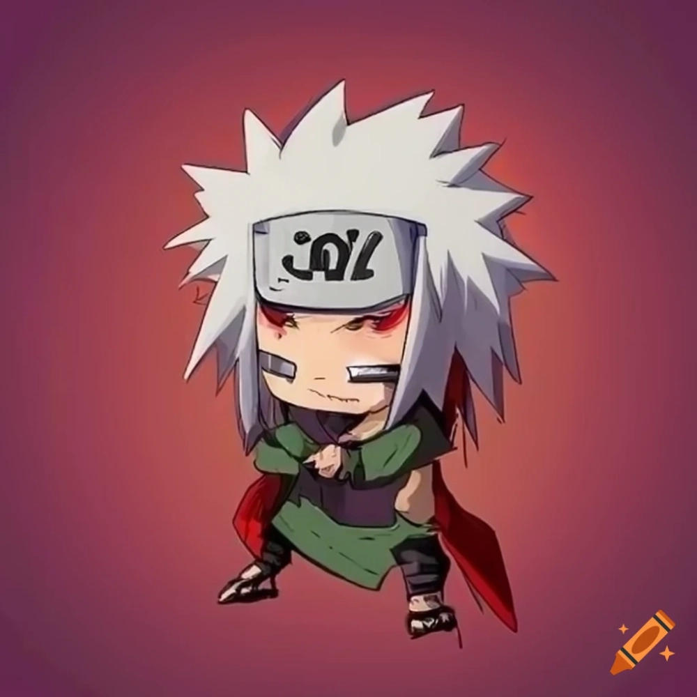 Chibi Jiraiya shows tiny ninja charm and fun