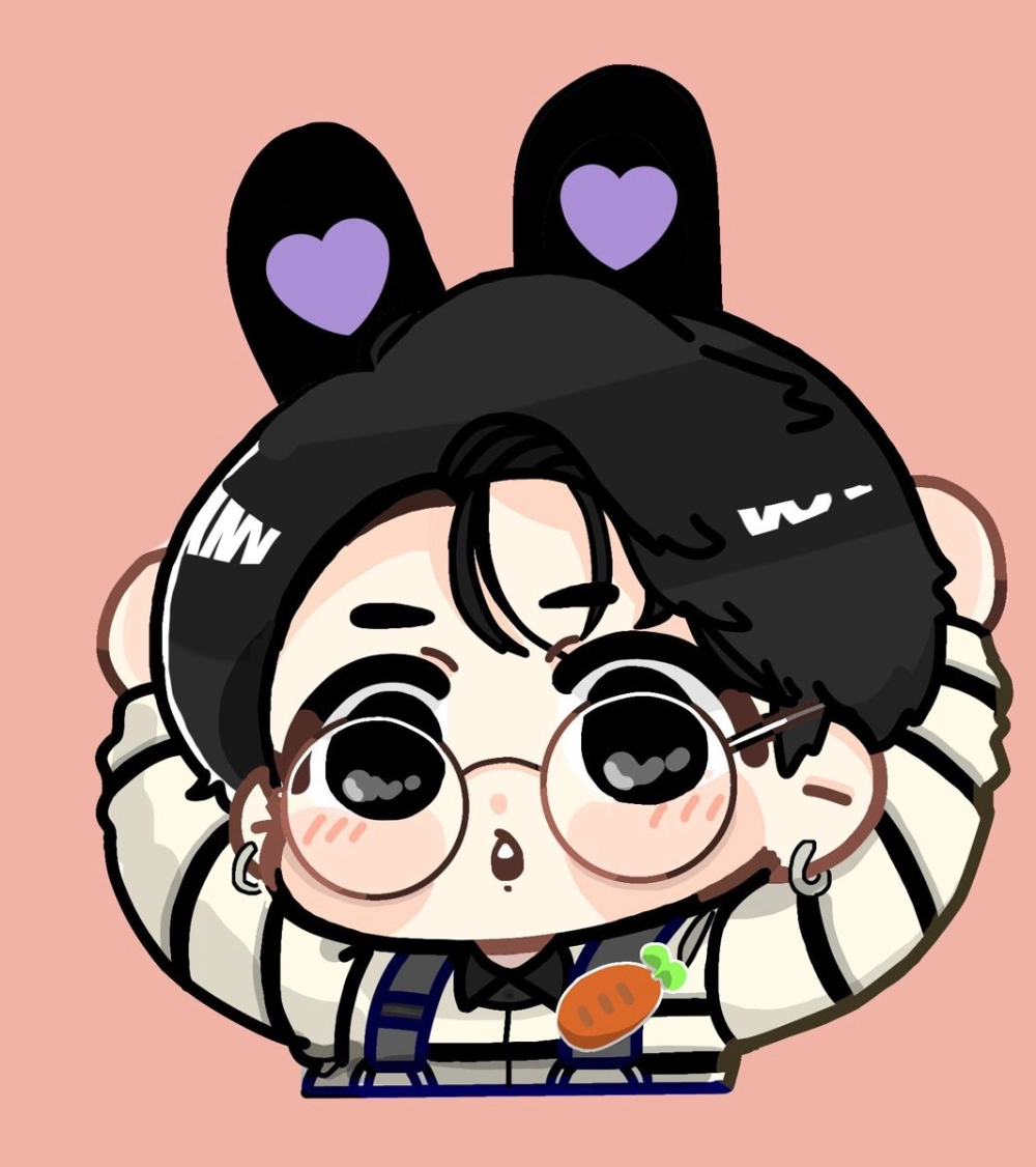 Jungkook chibi drawing captures cute details