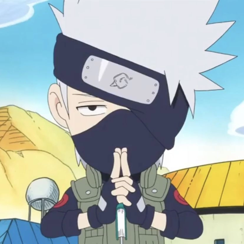 Kakashi Hatake fanart glowing with power