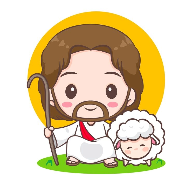 Chibi Jesus Christ spreads soft spiritual vibes