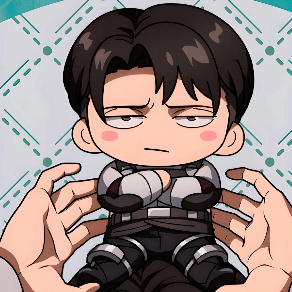 Levi chibi drawing alive with detail