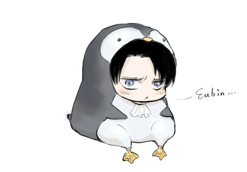 Levi chibi keychain tiny but powerful