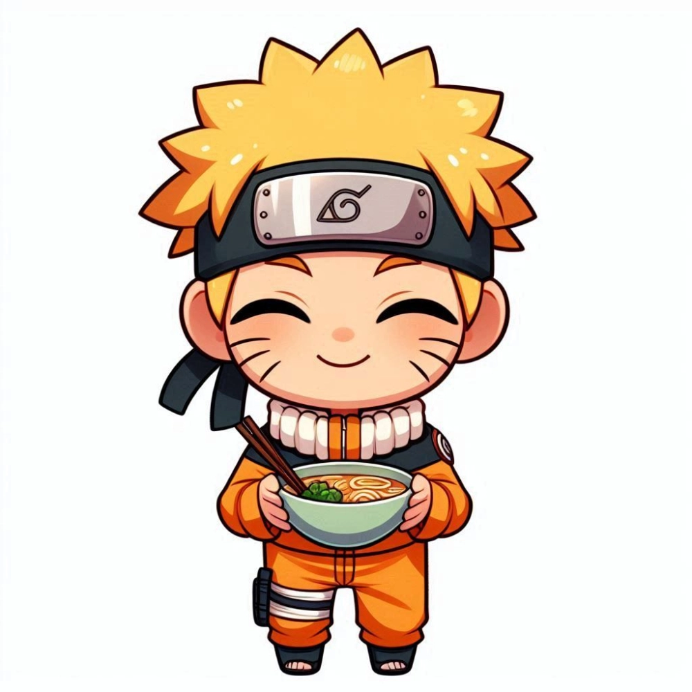 Naruto stickers perfect for decoration