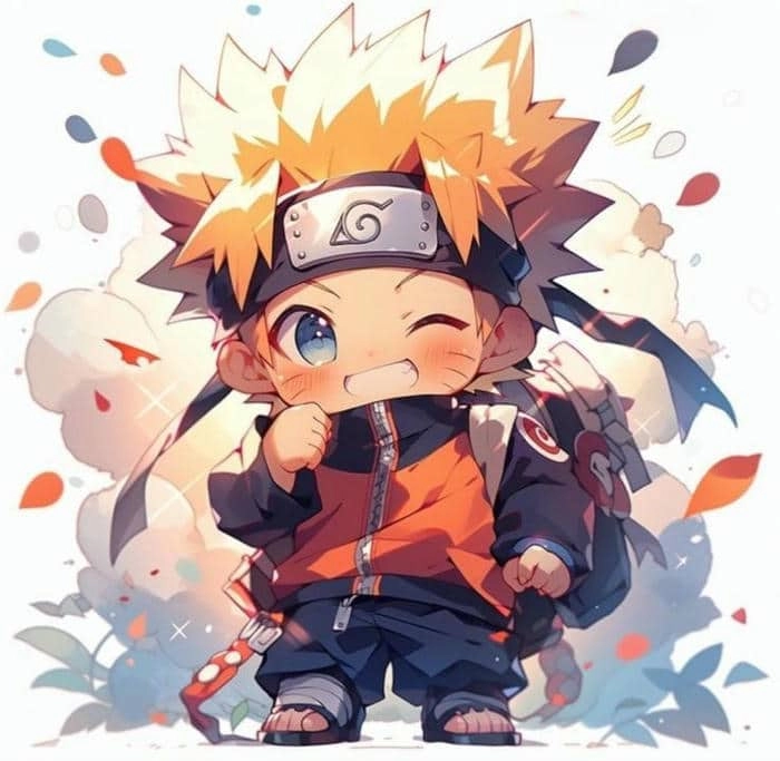 Naruto chibi characters cute and iconic