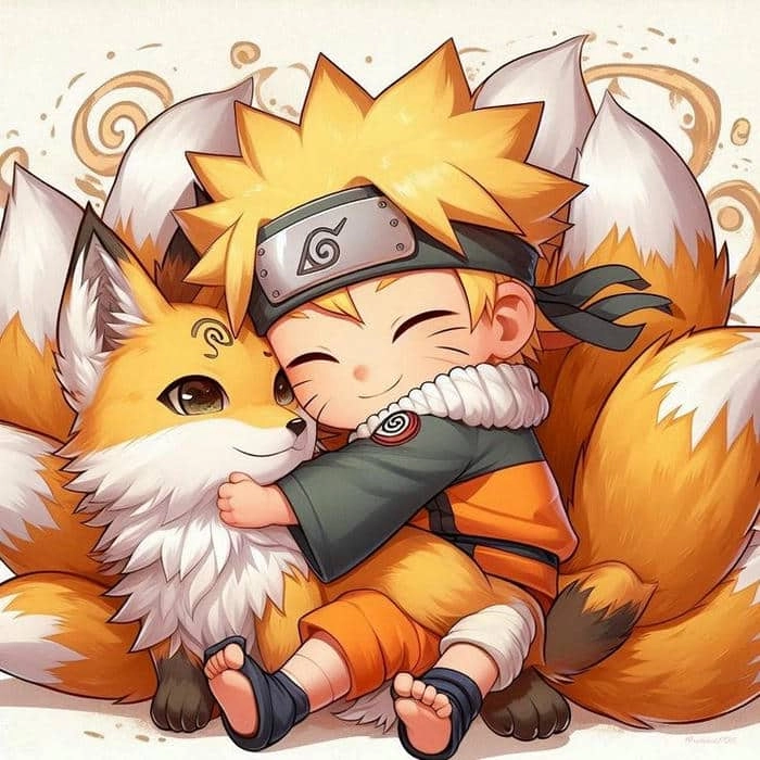Naruto chibi fanart bursting with style