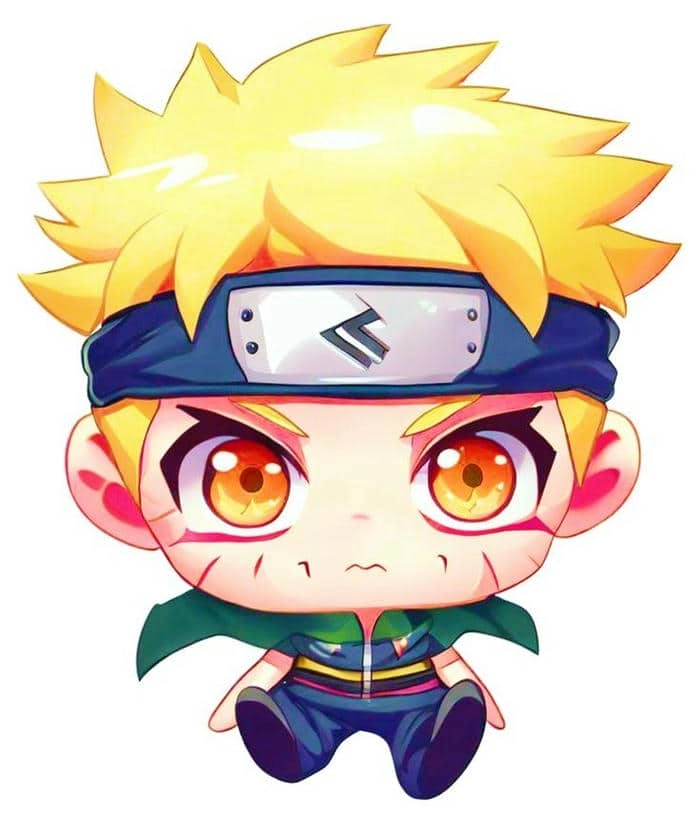 Cute Naruto chibi melting every heart