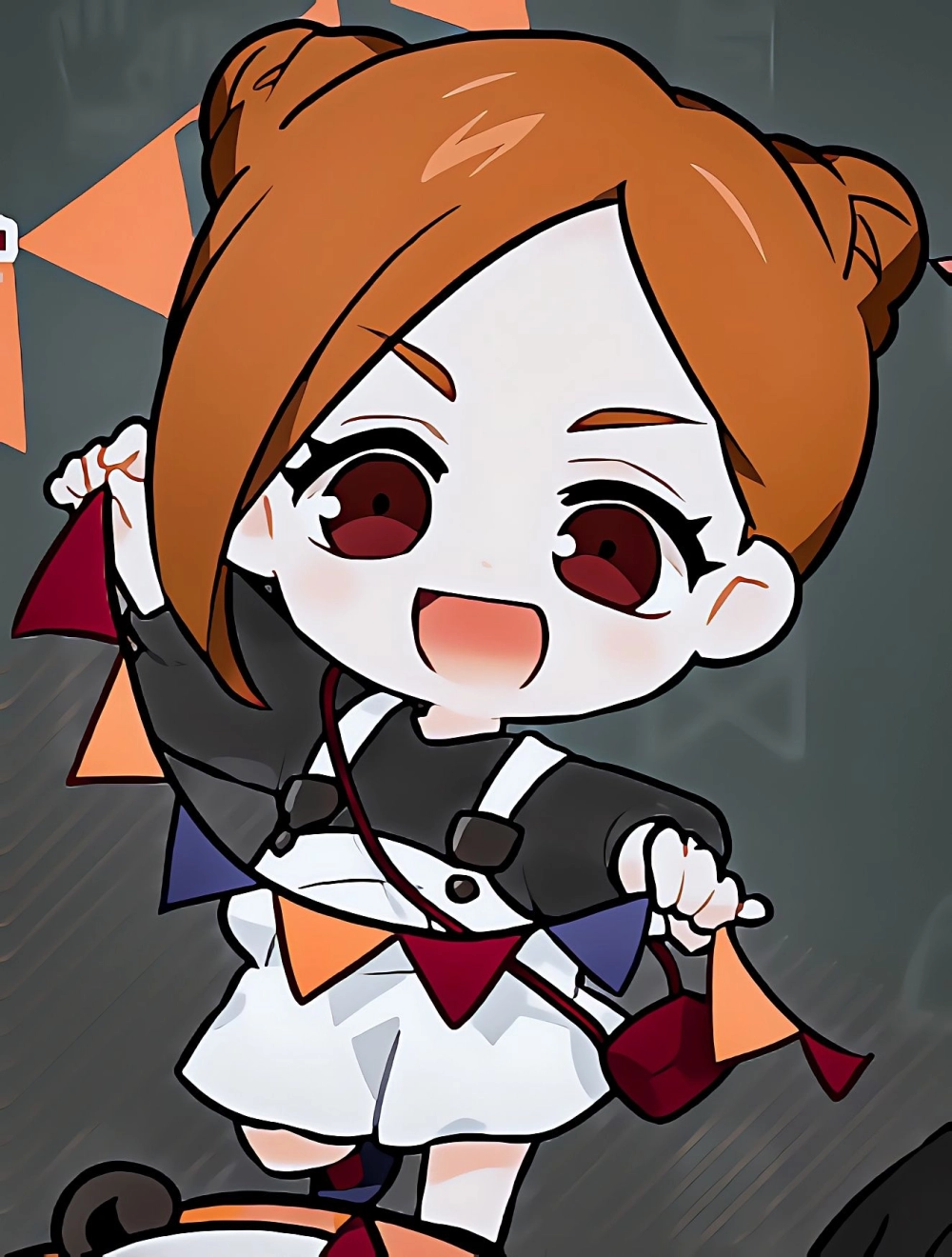 Nobara chibi drawing alive with detail