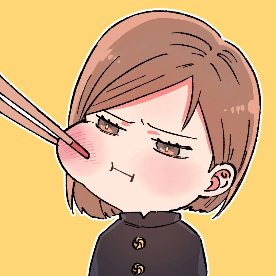 Cute Nobara chibi melting every heart