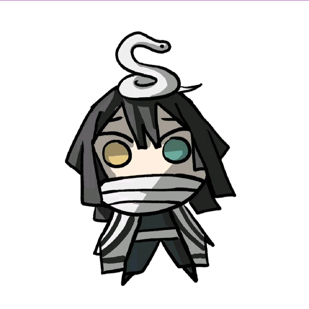 Bright mood with obanai chibi wallpaper