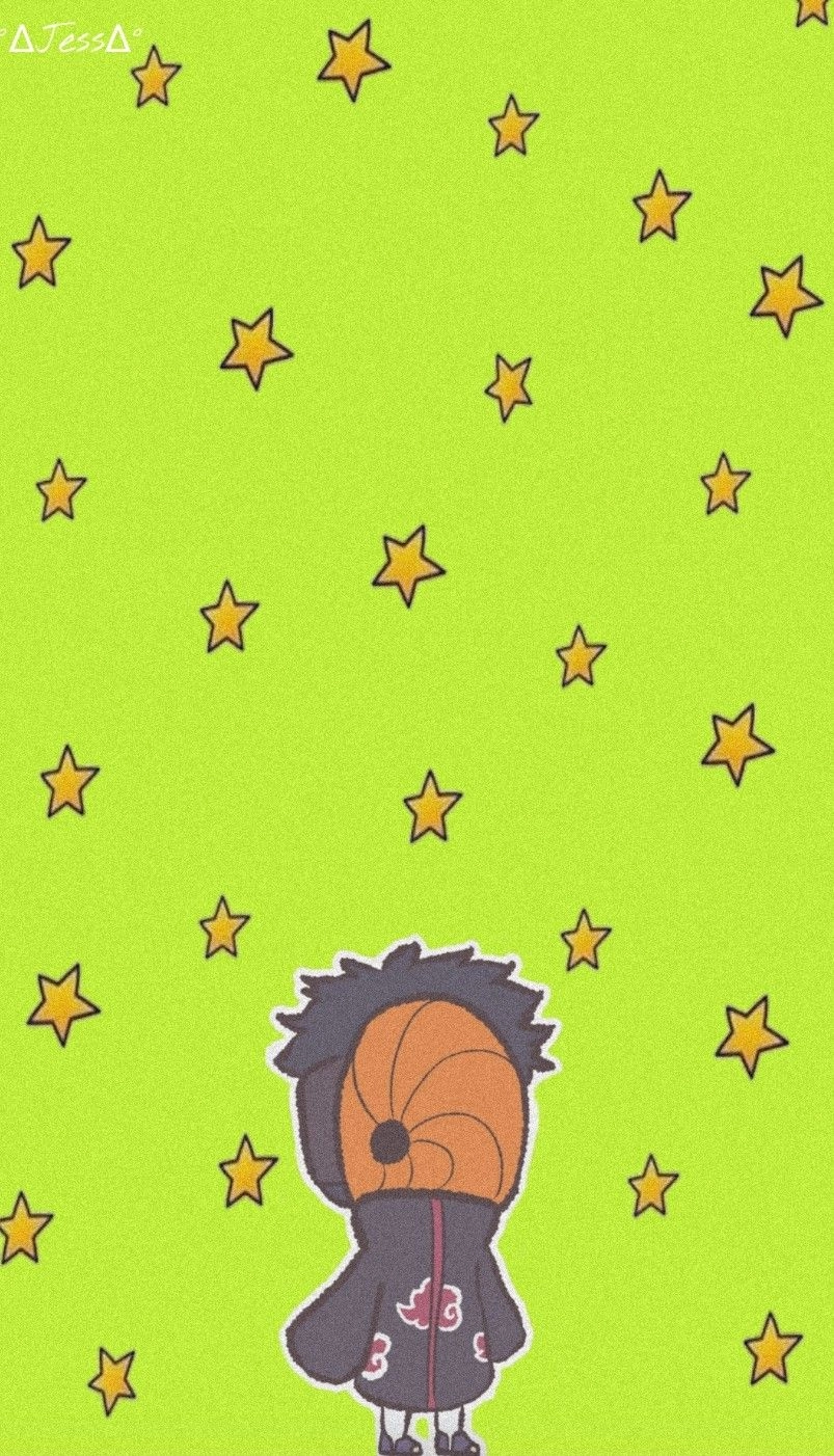 Easy steps guide on how to draw chibi Obito