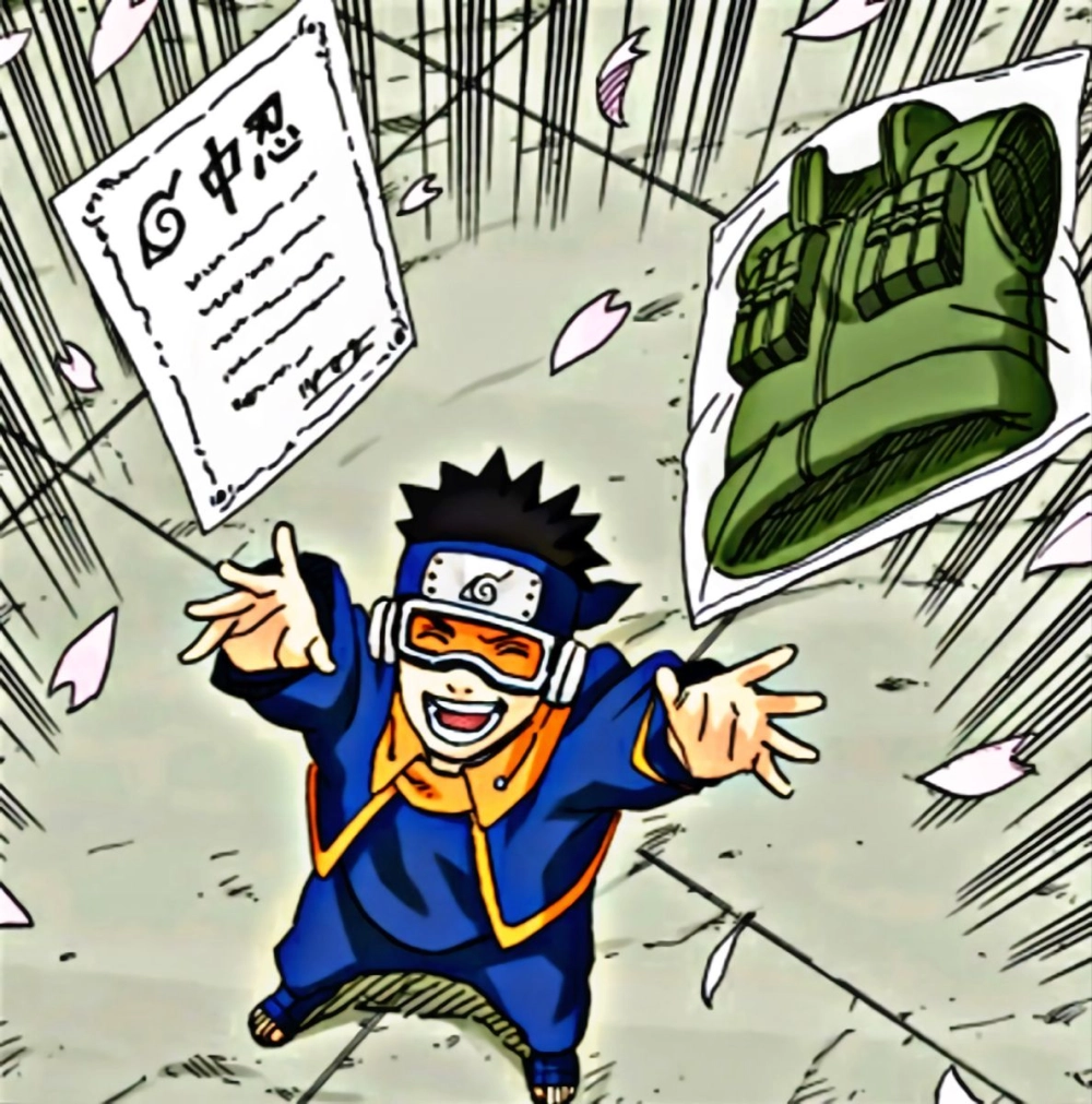 Hidden mystery shines in chibi Obito with mask