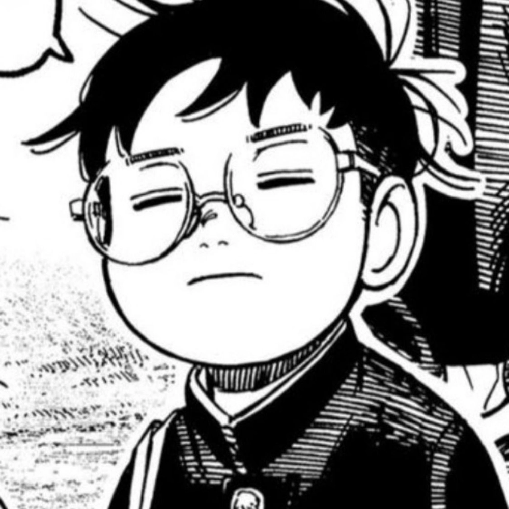 Cool mood flows with Okarun wallpaper