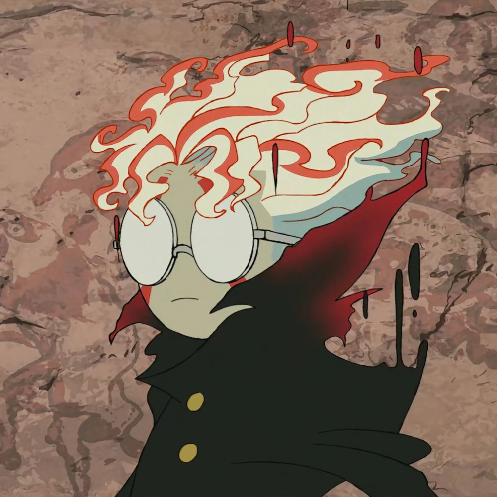 Bright colors spark in Dandadan wallpaper