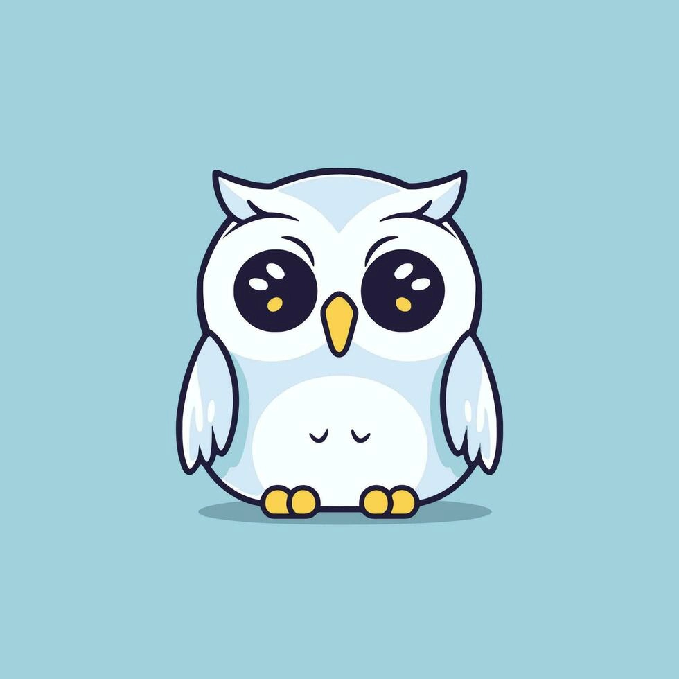 Chibi owl wallpaper brightens every dreamy screen