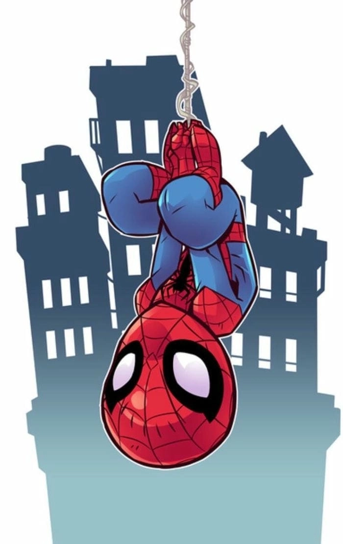 Spiderman wallpaper lights screens with web charm