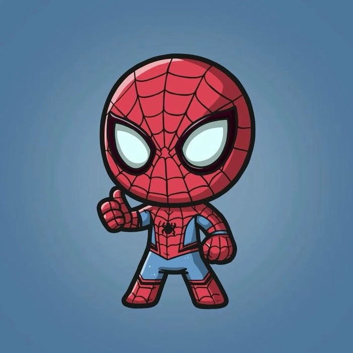 Kawaii Chibi Spiderman feels fun and adorable
