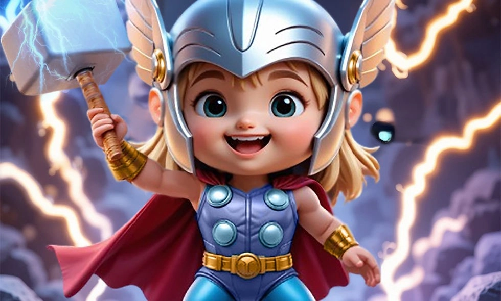 Chibi Thor Marvel excites every fan