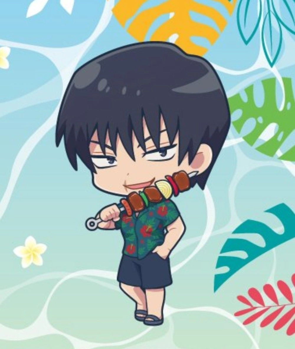 Unique charm shines in Toji chibi fanart