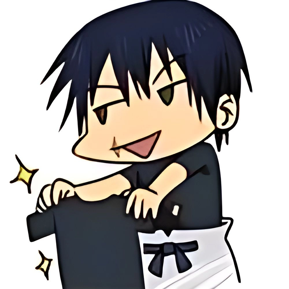 Strong lines glow in Toji Fushiguro drawing