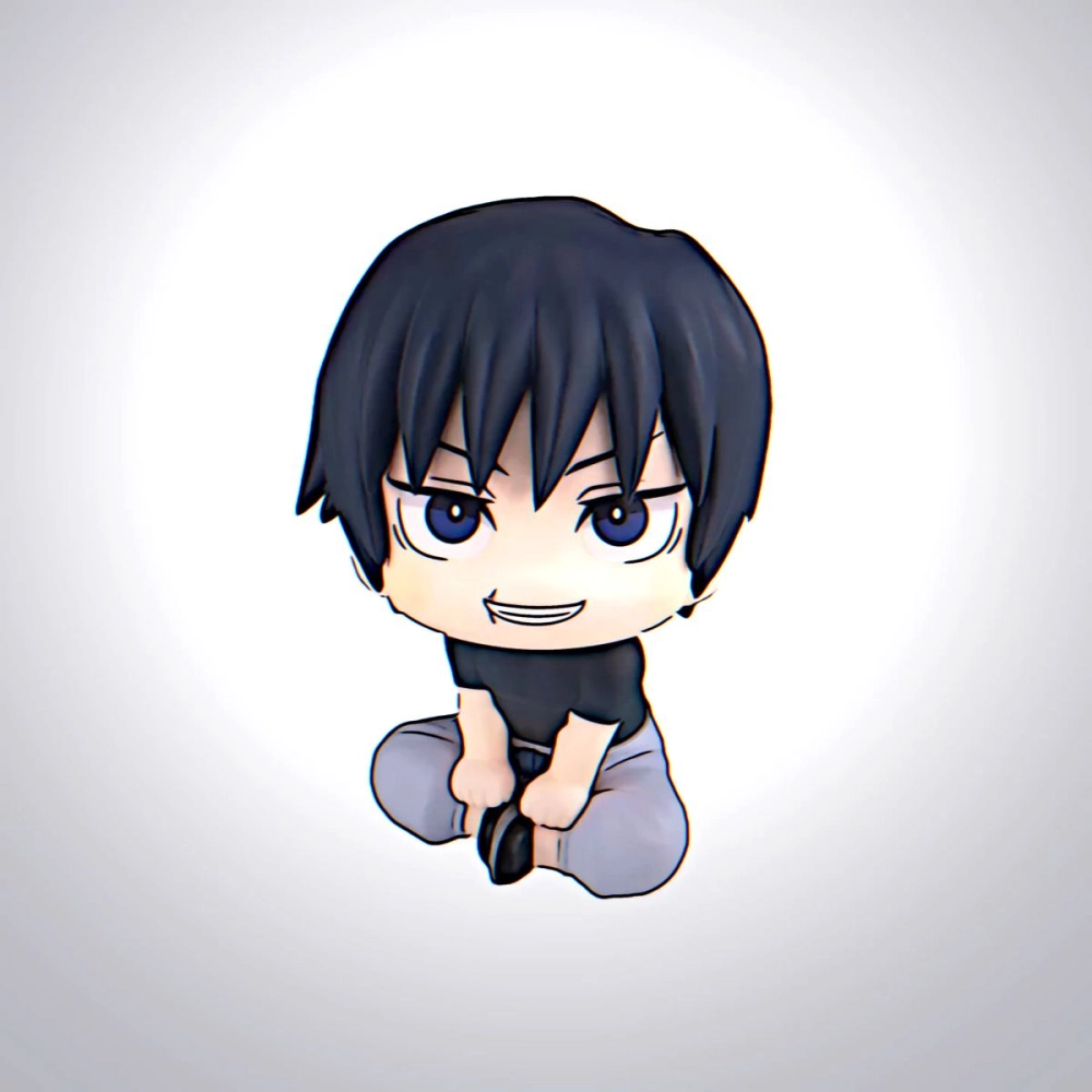 Fun twist shows in cute Toji chibi style