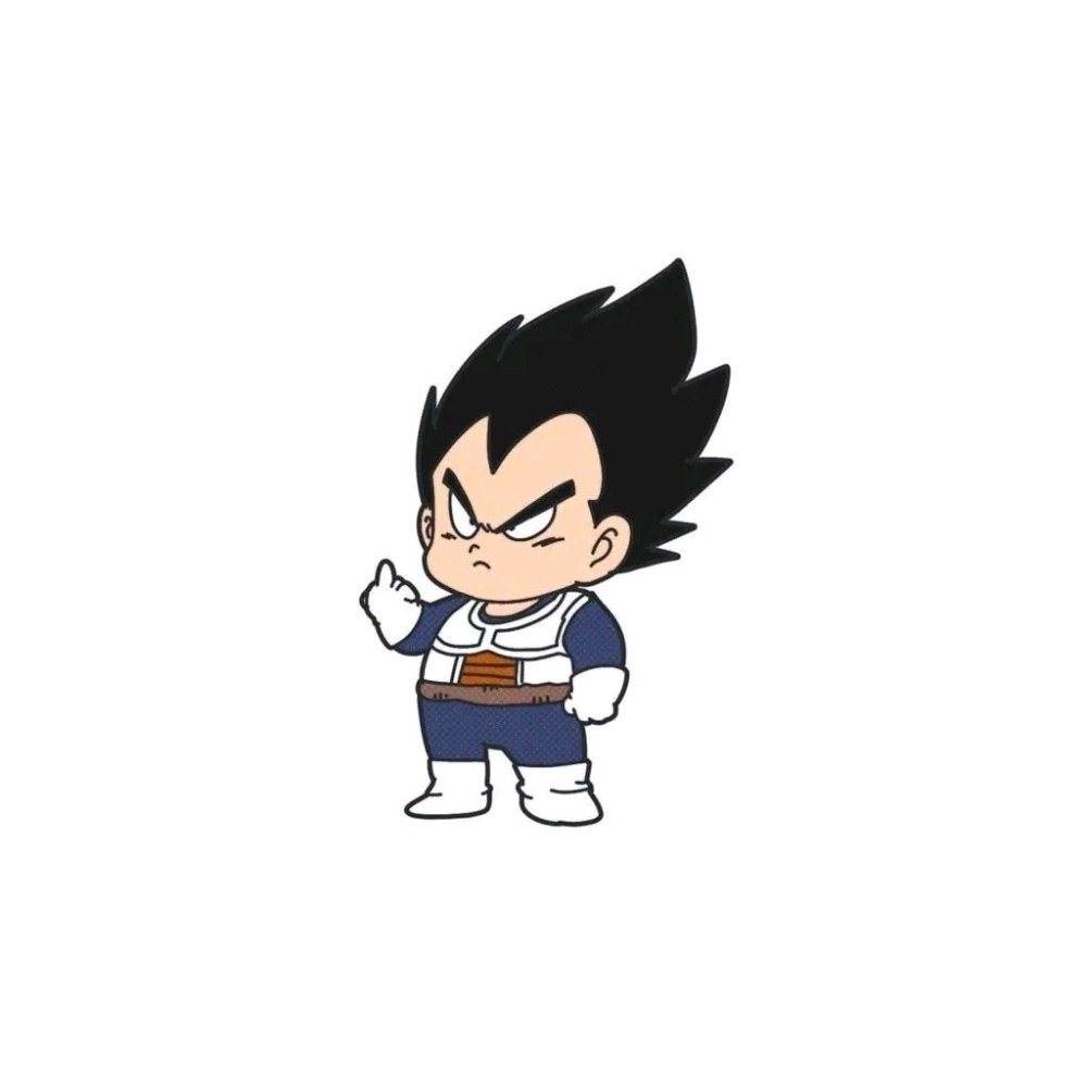 Artistic soul revealed in chibi Vegeta art