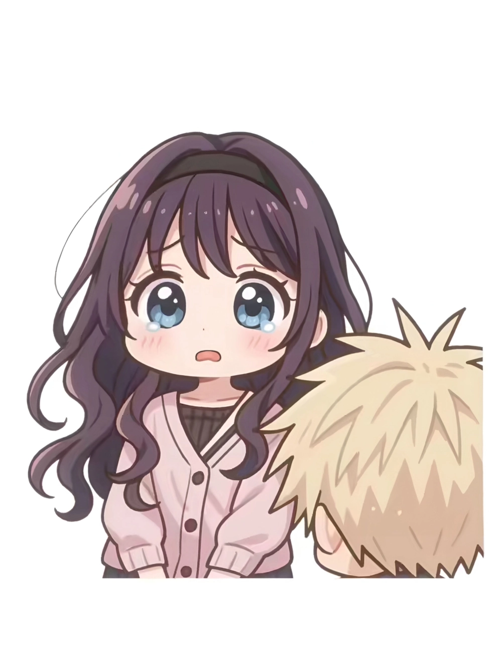 Waguri Chibi drawing with soft details