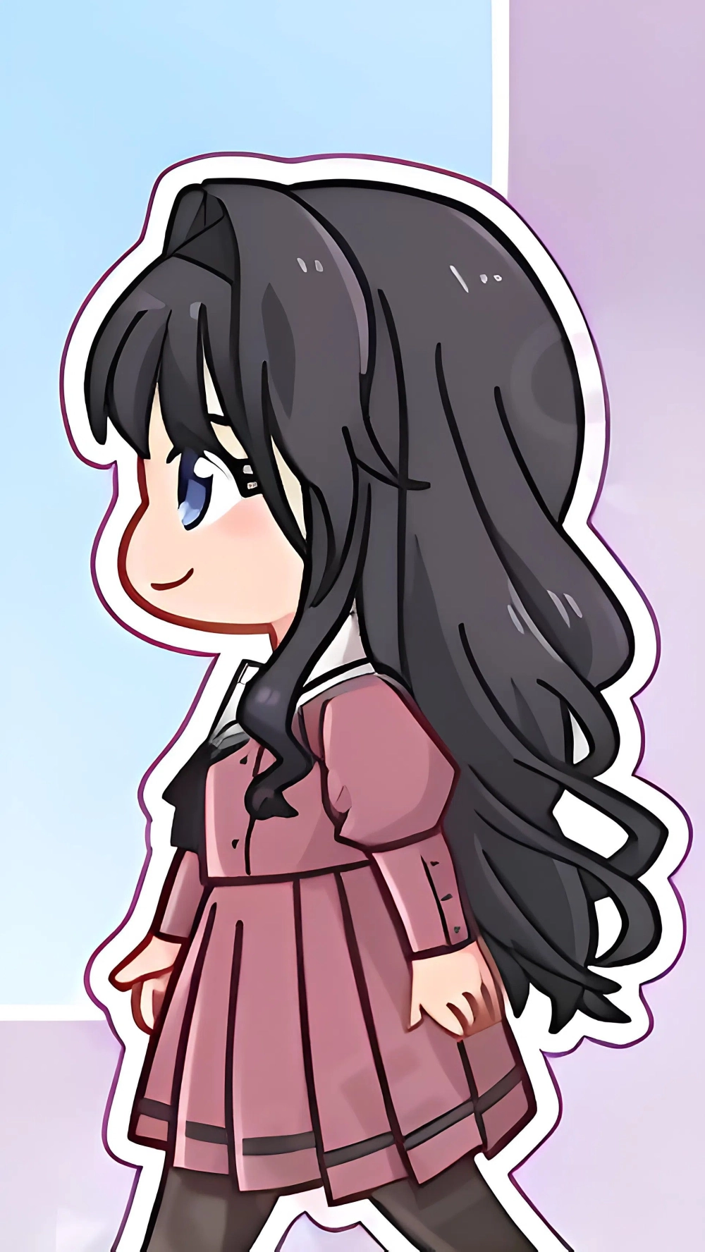 Waguri Chibi fanart made with passion