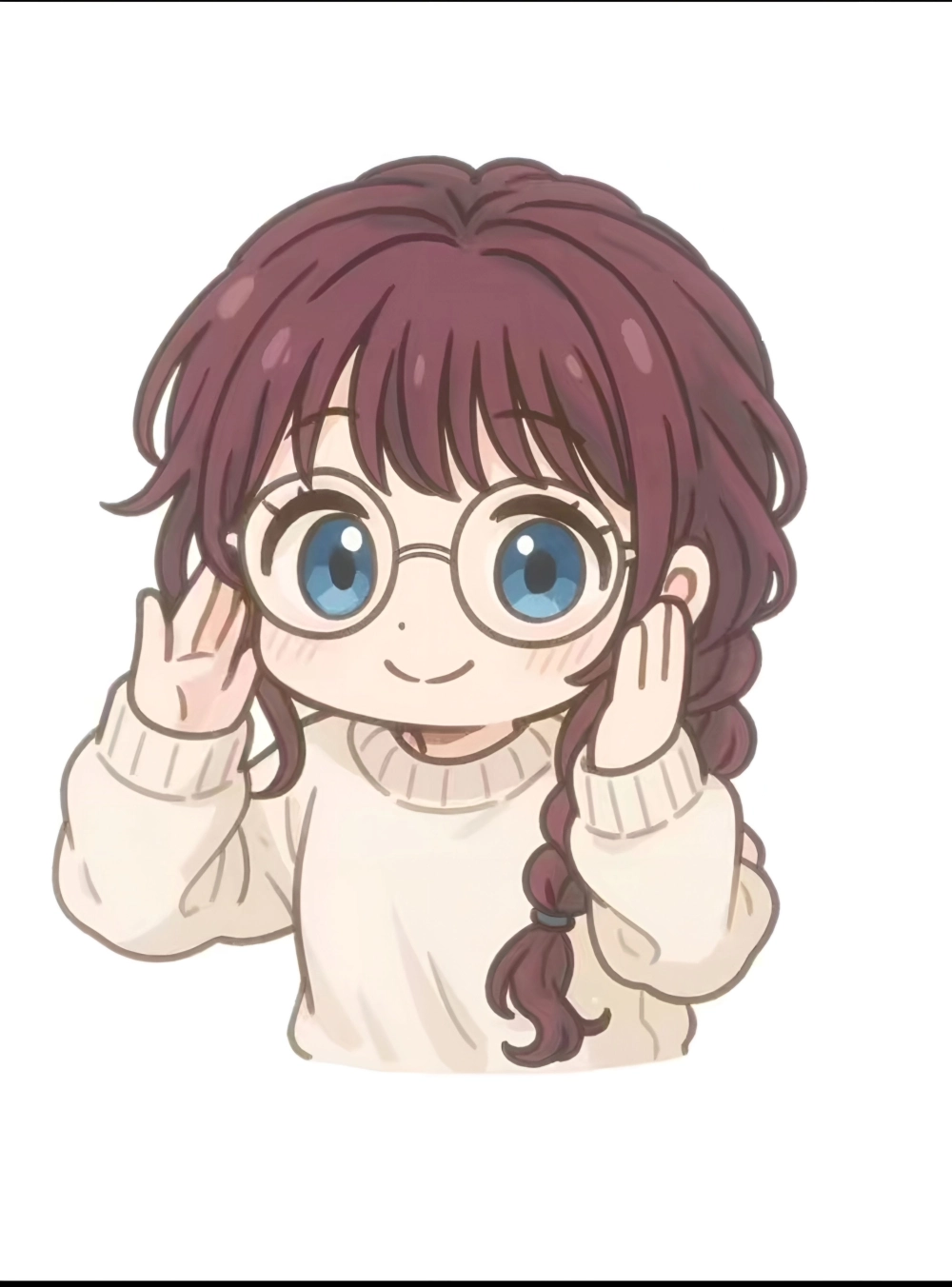 Waguri Chibi art shining with colors