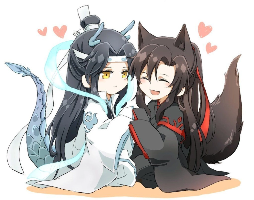 Cute Chibi Wangxian melting every heart
