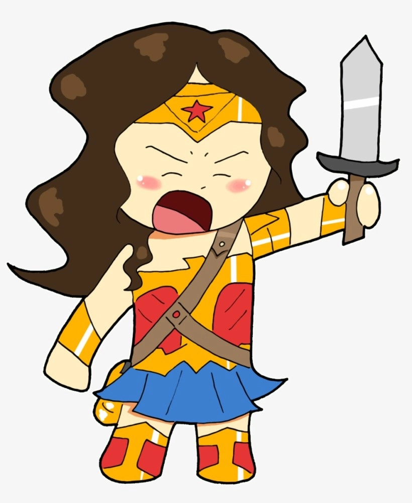 Wonder Woman chibi feels cute yet powerful