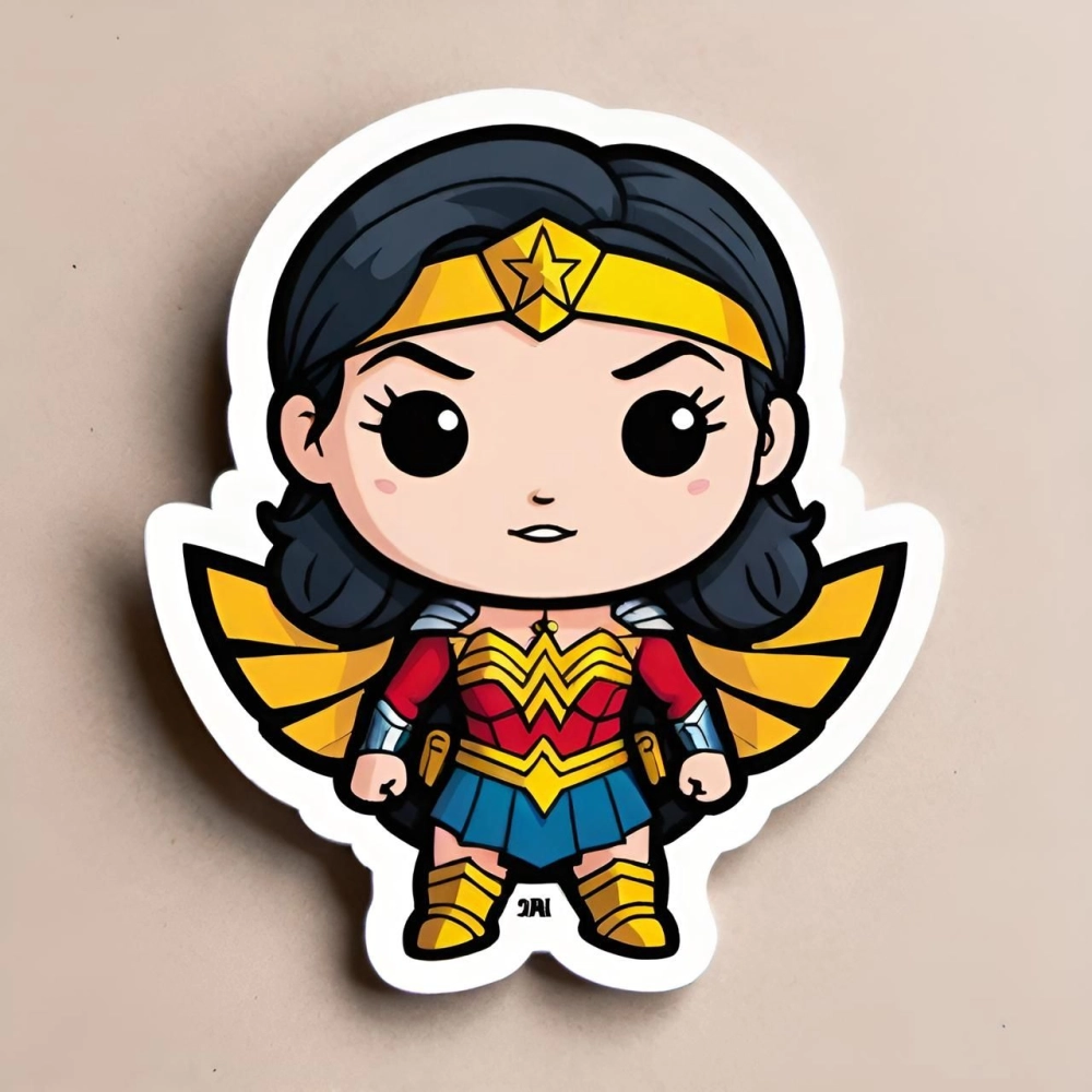 Chibi Gal Gadot Wonder Woman feels stylish and fun