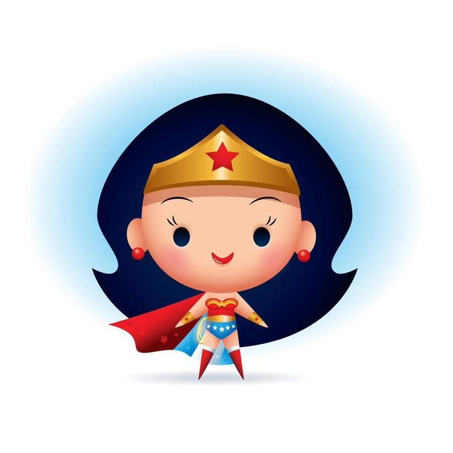 Chibi Wonder Woman cartoon brings tiny epic vibes