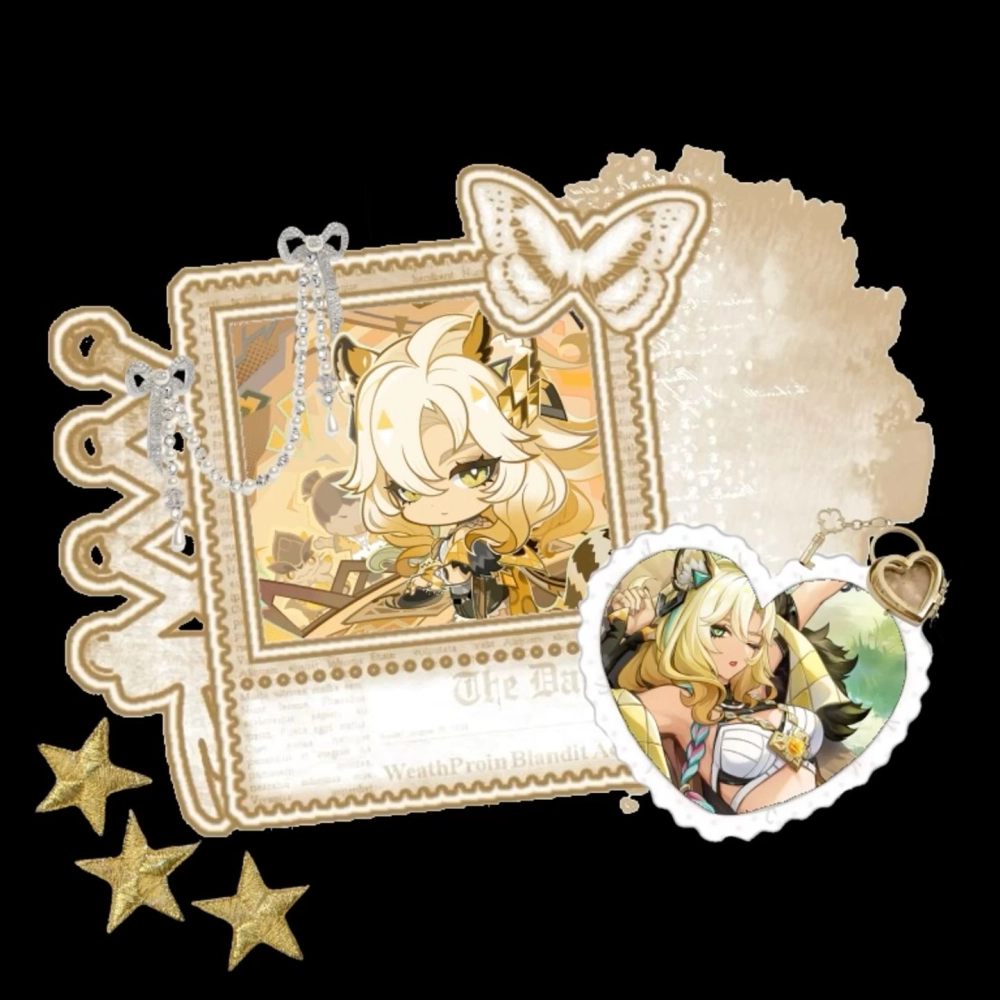 Xilonen chibi transparent fits any design project