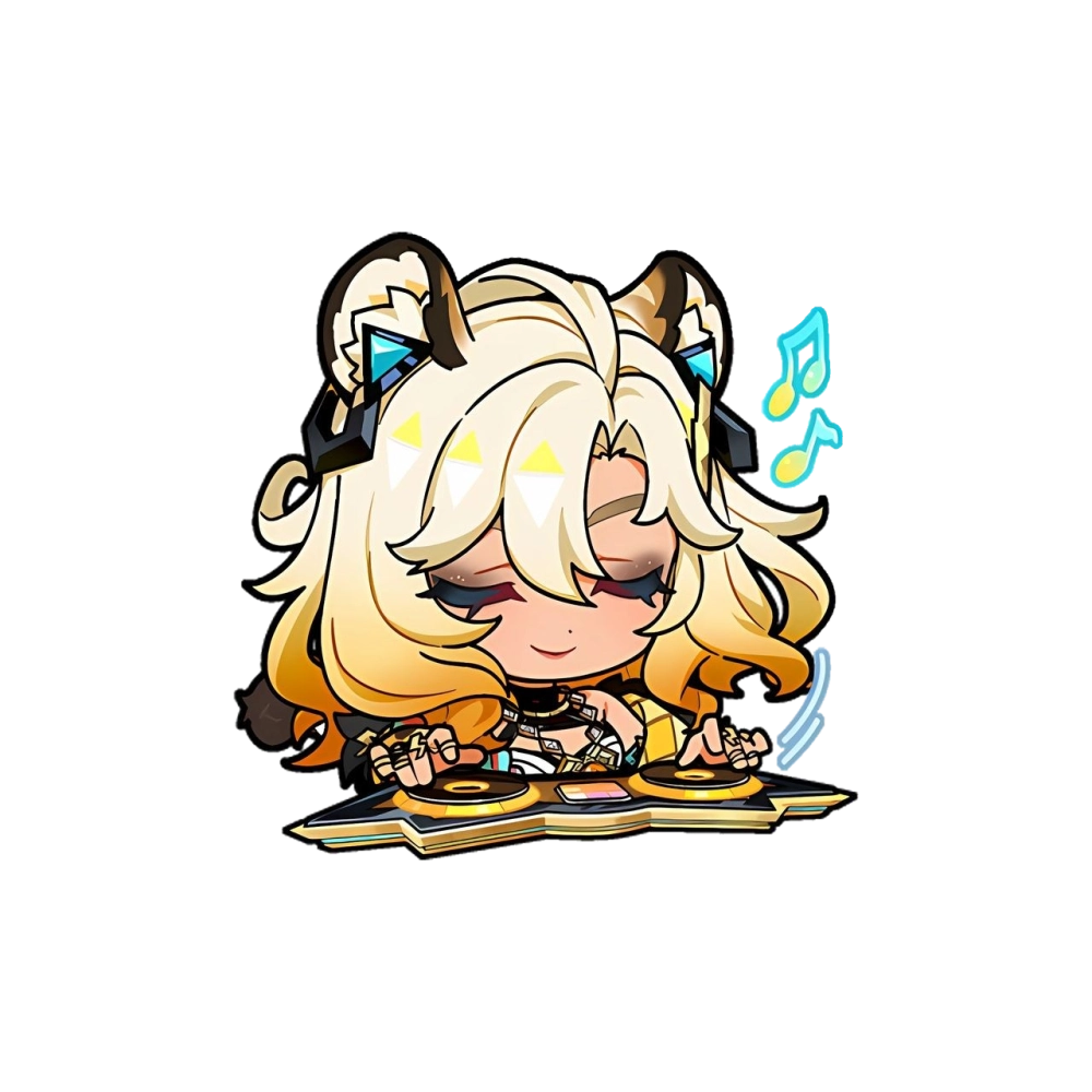 Xilonen chibi art shines with colorful charm