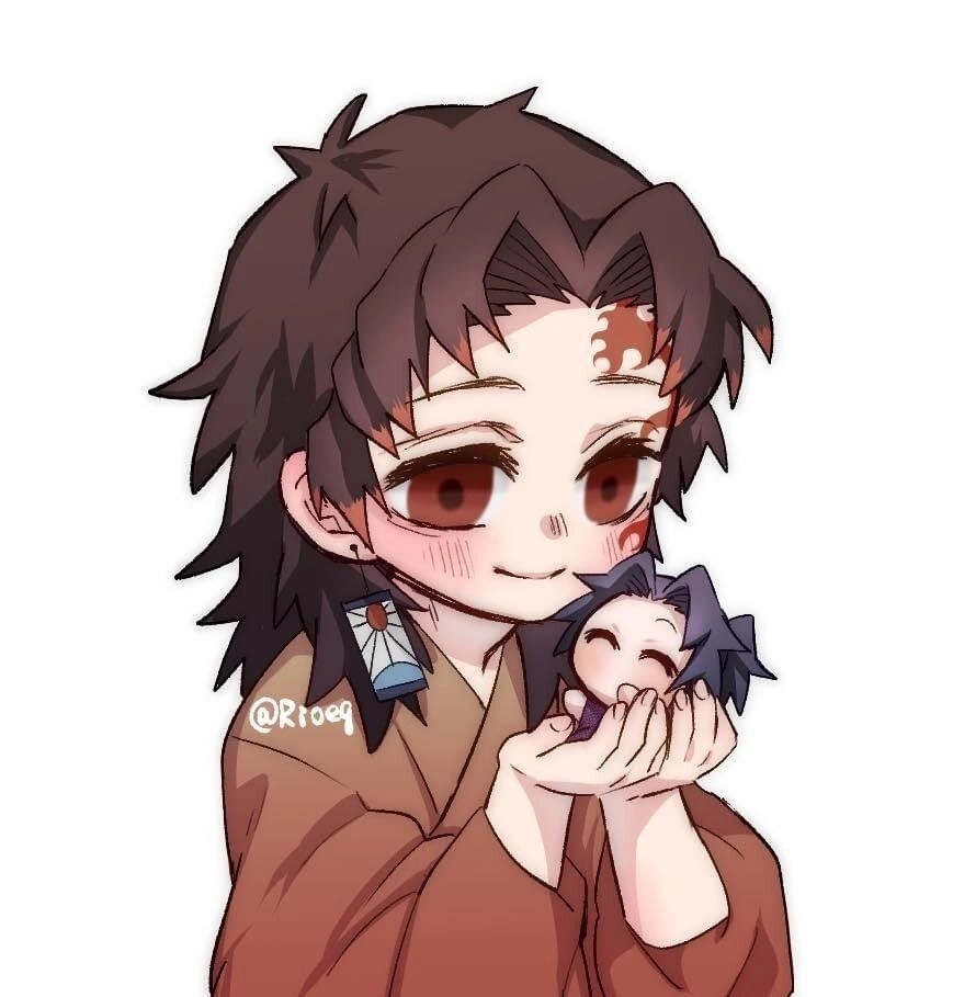Sweet charm spreads in cute Yoriichi chibi pose